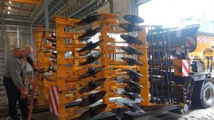 Disc stubble cultivator Agrisem Disc-O-Mulch Gold porté Repliable