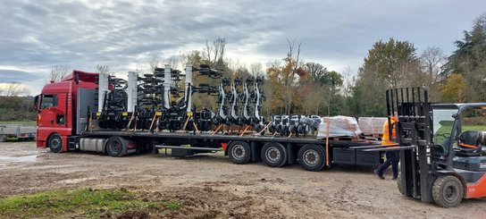 No-till seed drill Agrisem Strip-Cat II porté Repliable