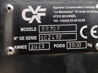 No-till seed drill Agrisem Strip-Cat II porté Fixe