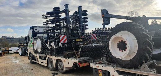 No-till seed drill Agrisem Strip-Cat II traîné Repliable