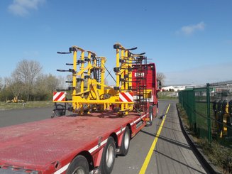 Tined stubble cultivator Agrisem Vibromulch porté Repliable