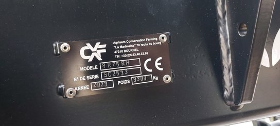 No-till seed drill Agrisem Strip-Cat II porté Repliable