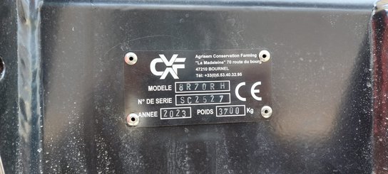 No-till seed drill Agrisem Strip-Cat II porté Repliable