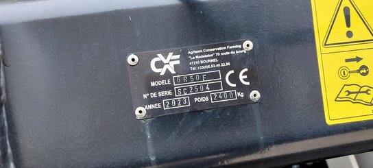 No-till seed drill Agrisem Strip-Cat II porté Fixe