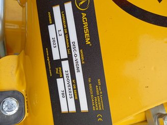 Disc stubble cultivator Agrisem Disc-O-Vigne