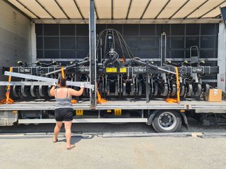 No-till seed drill Agrisem Strip-Cat II porté Repliable