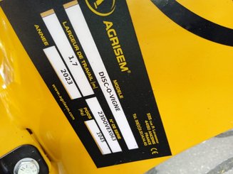 Disc stubble cultivator Agrisem Disc-O-Vigne