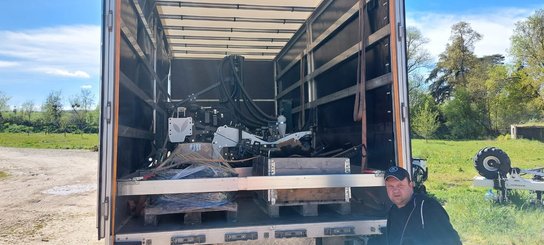 No-till seed drill Agrisem Strip-Cat II porté Repliable