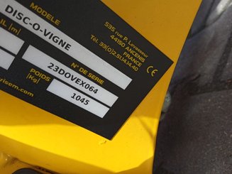 Disc stubble cultivator Agrisem Disc-O-Vigne