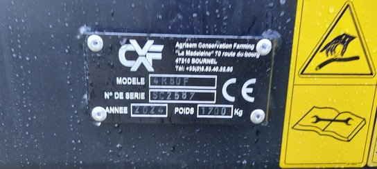 No-till seed drill Agrisem Strip-Cat II porté Fixe