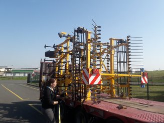 Tined stubble cultivator Agrisem Vibromulch porté Repliable