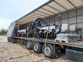 No-till seed drill Agrisem Strip-Cat II porté Repliable