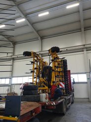 No-till seed drill Agrisem Vibrosem porté Repliable