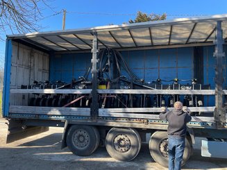 No-till seed drill Agrisem Strip-Cat II porté Repliable