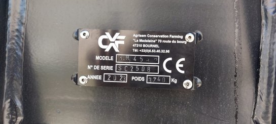 No-till seed drill Agrisem Strip-Cat II porté Repliable