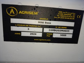 No-till seed drill Agrisem mBOSS Rétractable