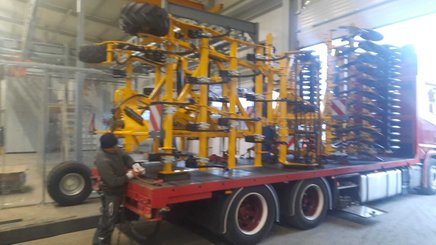 Tined stubble cultivator Agrisem Vibromulch porté Repliable