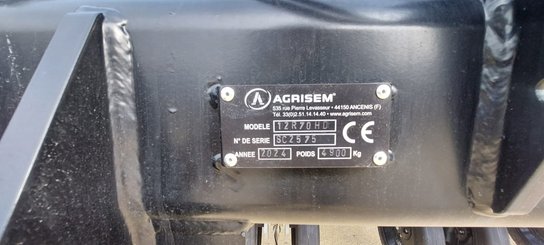 No-till seed drill Agrisem Strip-Cat II porté Repliable