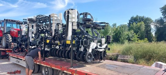 No-till seed drill Agrisem Strip-Cat II porté Repliable