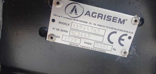 No-till seed drill Agrisem Strip-Cat II traîné Repliable