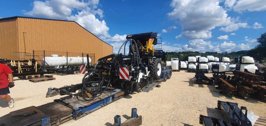 No-till seed drill Agrisem Strip-Cat II traîné Repliable