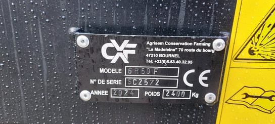 No-till seed drill Agrisem Strip-Cat II porté Fixe
