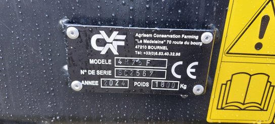 No-till seed drill Agrisem Strip-Cat II porté Fixe