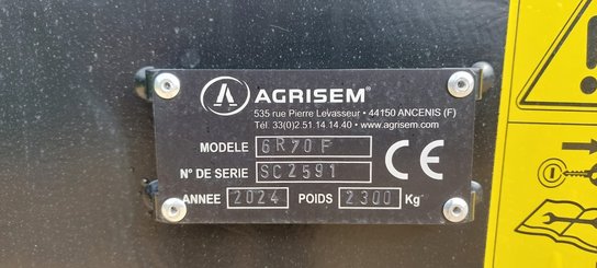 No-till seed drill Agrisem Strip-Cat II porté Fixe
