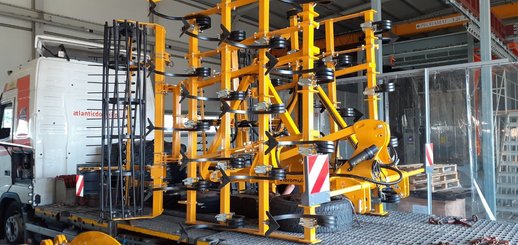 Tined stubble cultivator Agrisem Vibromulch porté Repliable