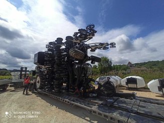 No-till seed drill Agrisem Strip-Cat II traîné Repliable