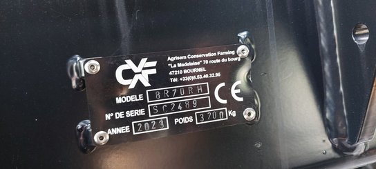 No-till seed drill Agrisem Strip-Cat II porté Repliable