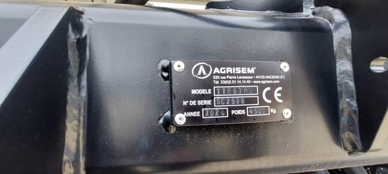 No-till seed drill Agrisem Strip-Cat II porté Repliable