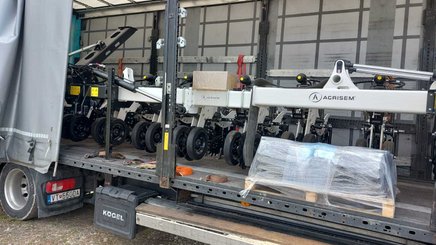 No-till seed drill Agrisem Strip-Cat II porté Repliable