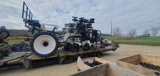 No-till seed drill Agrisem Strip-Cat II traîné Repliable