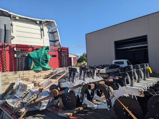 No-till seed drill Agrisem Strip-Cat II porté Repliable