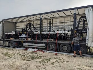 No-till seed drill Agrisem Strip-Cat II porté Repliable