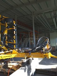 Tined stubble cultivator Agrisem Vibromulch traîné Repliable