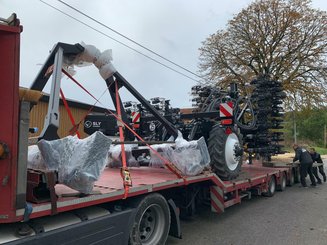 No-till seed drill Agrisem Strip-Cat II traîné Repliable