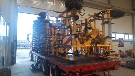 Tined stubble cultivator Agrisem Vibromulch porté Repliable