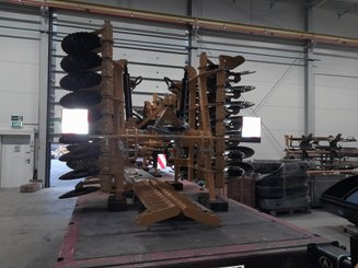 Disc stubble cultivator Agrisem Disc-O-Mulch Série R porté Repliable