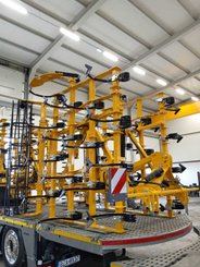 Tined stubble cultivator Agrisem Vibromulch porté Repliable