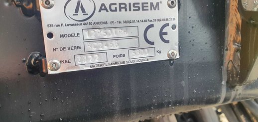 No-till seed drill Agrisem Strip-Cat II traîné Repliable