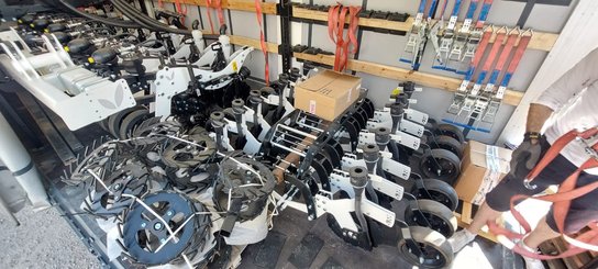 No-till seed drill Agrisem Strip-Cat II porté Repliable