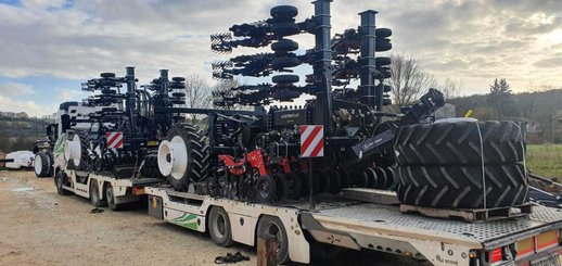 No-till seed drill Agrisem Strip-Cat II traîné Repliable