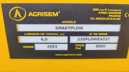Tined stubble cultivator Agrisem Smartplow traîné Repliable