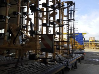 Tined stubble cultivator Agrisem Vibromulch porté Repliable