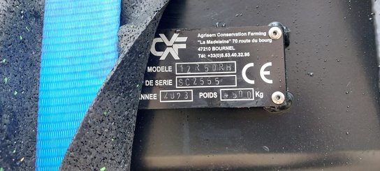 No-till seed drill Agrisem Strip-Cat II porté Repliable