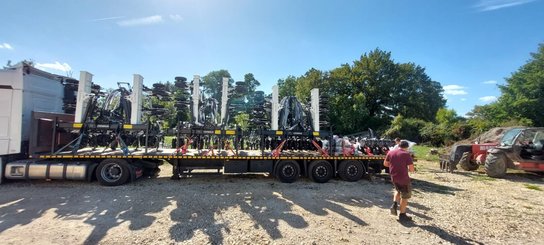 No-till seed drill Agrisem Strip-Cat II porté Repliable