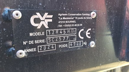 No-till seed drill Agrisem Strip-Cat II porté Repliable