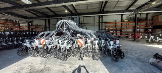 No-till seed drill Agrisem Strip-Cat II porté Repliable